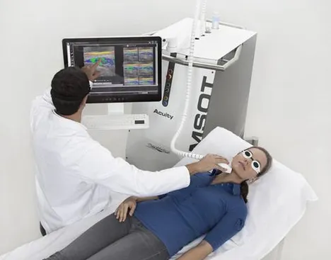 Handheld MSOT in use Handheld MSOT in use
